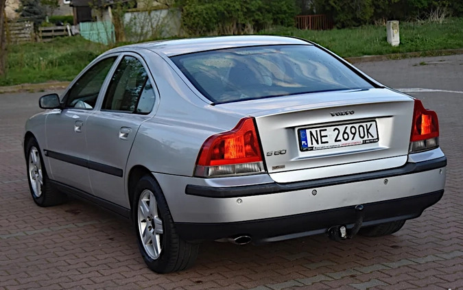 Volvo S60 cena 14499 przebieg: 310000, rok produkcji 2003 z Elbląg małe 232